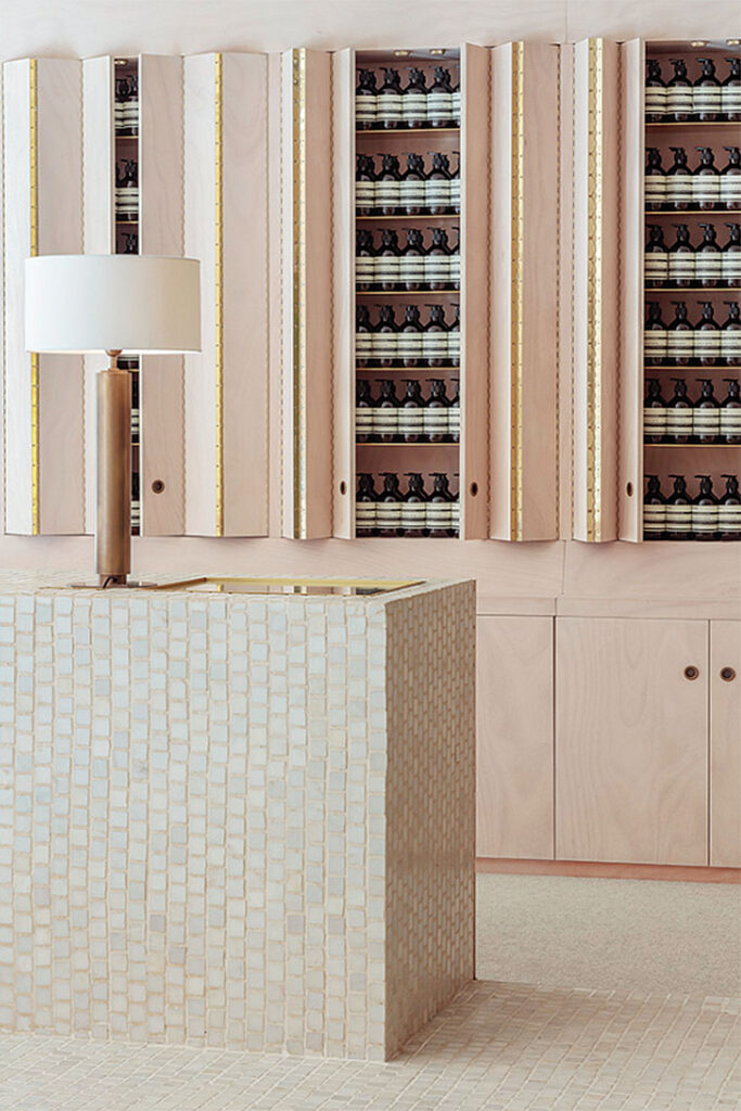 Scarpa mosaics marble Ateliers Zelij