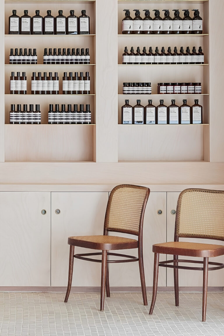 Scarpa mosaique marbre Ateliers Zelij Aesop flooring detail stone pierre naturel natural