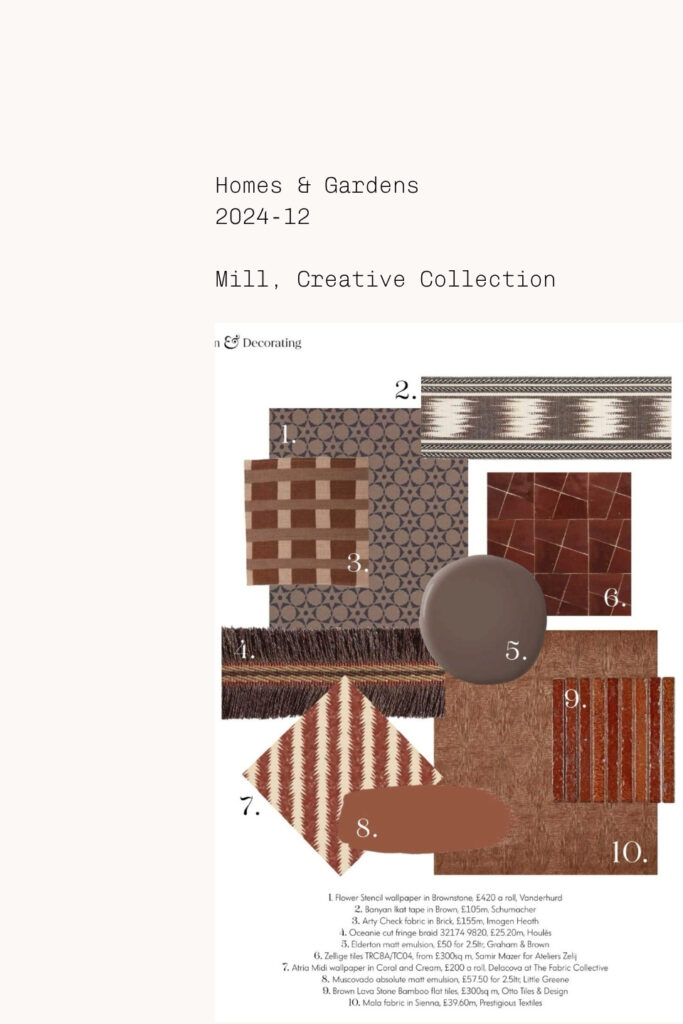 homes & gardens magazine creative collection zellige ateliers zelij samir maroc morocco artisan