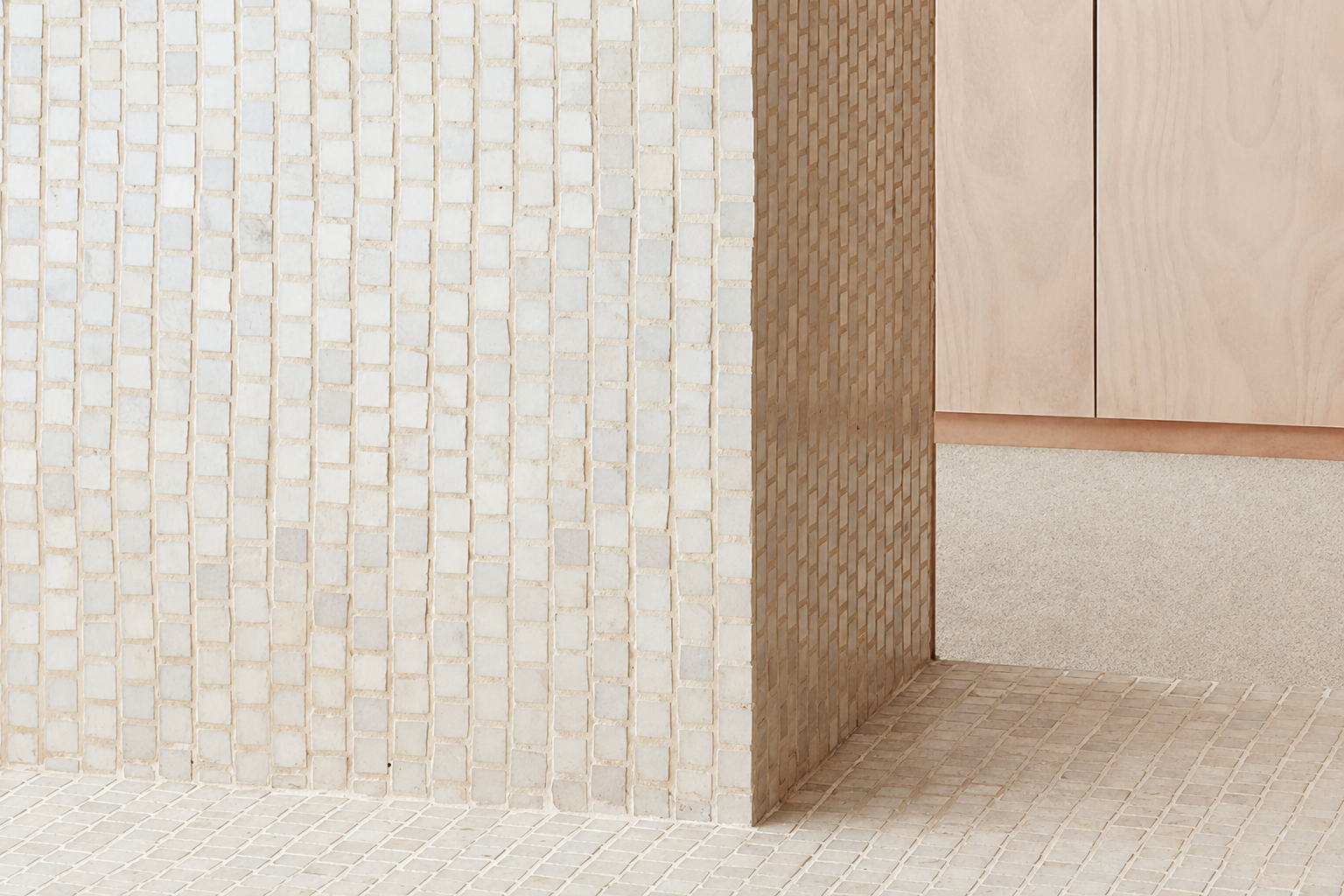 Scarpa mosaic broken marble collection by Ateliers Zelij